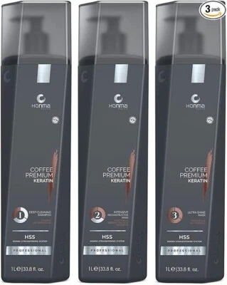 HONMA Tokyo Kaffee Premium-Haarkur 3 Stufen (3 Liter)