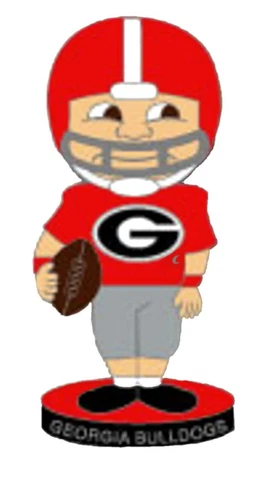 Georgia Bulldogs Pin University of Georgia Pin Bobblehead Logo College NCAA Pin Cover