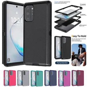 Für Samsung Galaxy Note 10 / Note 10 Plus Hülle Stoßfest Robust Hart Handy Cover - Bild 1 von 54