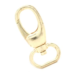 Placa de latón con clip de langosta garra giratoria 3/4" 1170-01 - Imagen 1 de 2