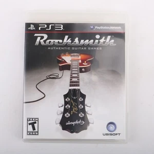 Rocksmith Authentic Guitar Games Playstation 3 PS3 Game Only No Cable  Tested - Picture 1 of 4
