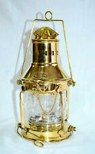 10" New Vintage Style Brass Nautical Miner Ship Lantern Oil Lamp Maritime