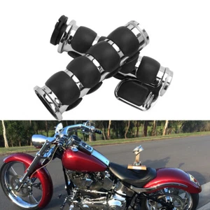 Motorcycle 1'' Hand Grips w/ Throttle Assist For Harley FLSTC Heritage Softail - Picture 1 of 11