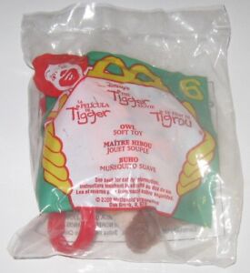 2000 The Tigger Movie McDonalds Happy Meal Toy - Owl Clip #6
