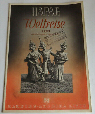 Hamburg-Amerika Linie Weltreise Mit Der  Reliance  Katalog 1936 (78654) • 53.55€