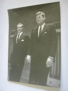 Press Photo of Presidents John F Kennedy & Mexico's A L Mateos at Los Pinos 1962 - Picture 1 of 10