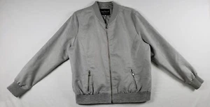Jason Maxwell Outerwear Women's Lightweight Gray Full Zip Jacket Size XL - Picture 1 of 11