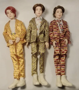 BTS dolls mattel, Lot of 3 Toys without a box - Picture 1 of 4