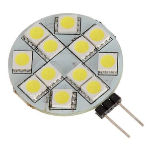 10-40Pcs White G4 12-SMD Base Disc Type Side Pin Marine Reading LED Light Bulbs - Picture 1 of 5