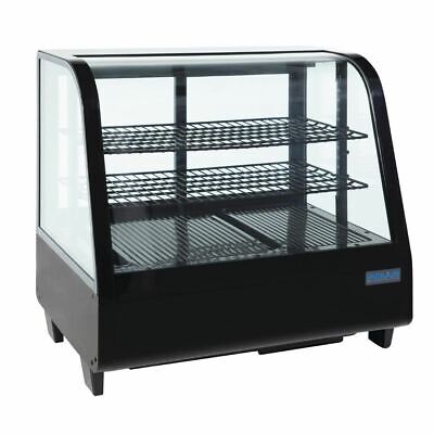 Polar Countertop Refrigerated Merchandiser 100 Litre Commercial Display Fridge • 316.50£