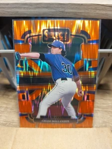 Chase Dollander 2024 Panini Select MLB Orange Flash Prizm Concourse #57 Rockies - Bild 1 von 2