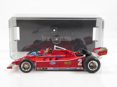 1:43 Brumm Ferrari 126 C 1980 No 2 Rennwagen G. Villeneuve Italy Imola  - Bild 1 von 4