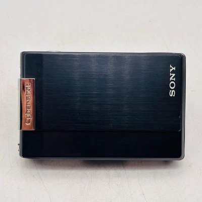 Sony Cyber Shot DSC T100 Digital Camera 7 2 MP 3x Optical Zoom Compact - Image 1 of 4