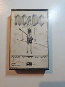 AC/DC Flick of the Switch Cassette Tape 1983 Atlantic 80100-4 - Picture 1 of 4