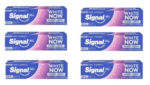 6 X PASTA DE DIENTES SEÑAL BLANCA AHORA 6 X75 ML (6X2,54 fl oz) - Imagen 1 de 1