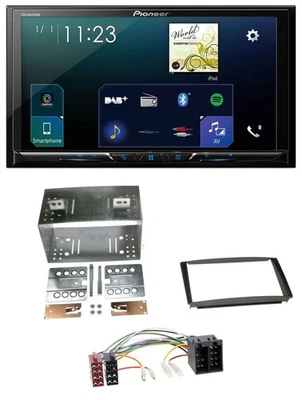 Pioneer MP3 Bluetooth USB 2DIN DAB Autoradio für Kia Ceed 01-09 proCeed 08-11 - Bild 1 von 4