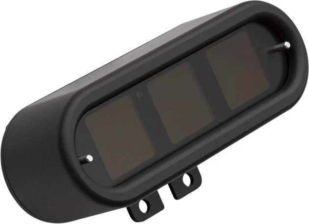 Dakota Digital Oval MLX-9000 Series Gauge Black #MLX-9404-K Harley Davidson - Image 1 of 1