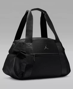 Jordan Alpha Duffle Bag 46.8L Black Crossbody Zip Laptop Travel WA0919-023 - Picture 1 of 4