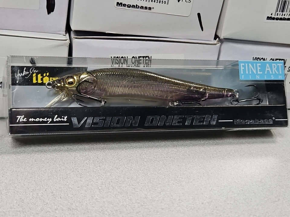 Megabass Vision Oneten "FA GHOST WAKASAGI" RARE FINE ART FINISH