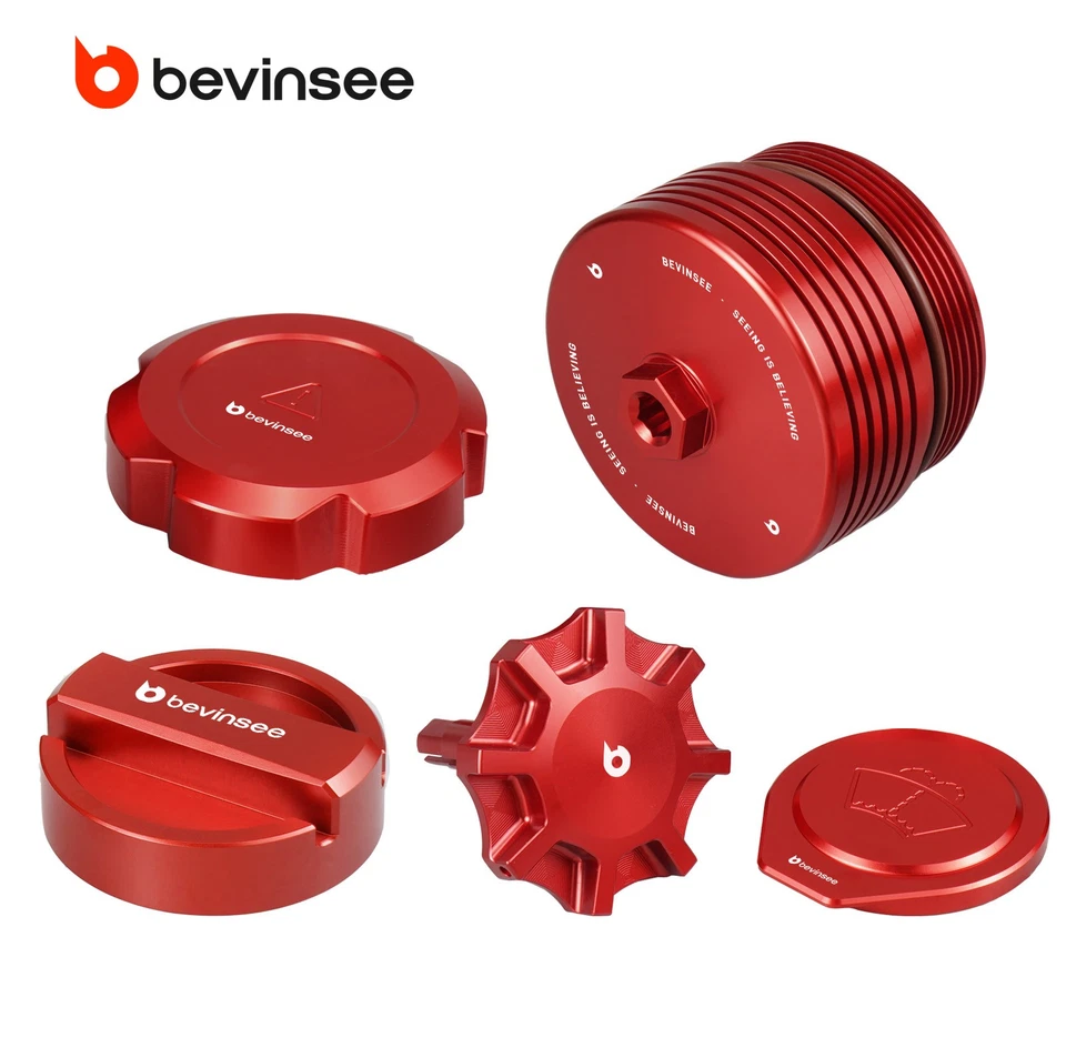 Engine Cap Package Red For BMW E8X E9X N20 N26 N51 N52 N54 N55 S55 Engines - Image 1 of 4