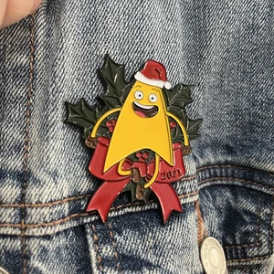 Weihnachten Magnet Anstecker Pins Kommandant Ingenieur Wissenschaft Broschen Pin Zubehör - Bild 1 von 12