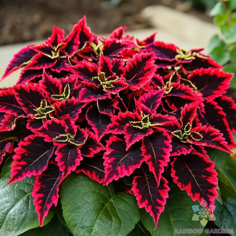 25 + Kong Red Coleus 种子用于花园种植 - 美国 - 免费送货! — 第 1/1 张图片