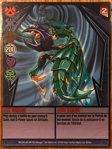 Bakugan Late Sunrise - Blue Ability Card - BA1040 40/48a - Bakugan Battle Brawlers - Bild 1 von 1