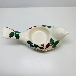 Emma Bridgewater Rosehip Robin Bird portacandele tea light - 1° NUOVO - Foto 1 di 16