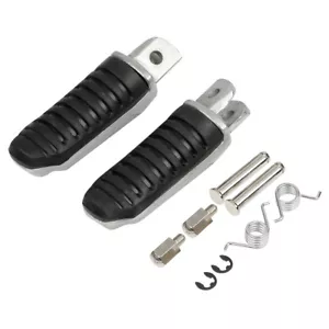 Front Footrests Foot pegs Fit For Suzuki GSX1300R Hayabusa V-Strom 650 - Picture 1 of 6