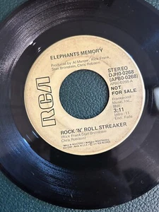 ELEPHANTS MEMORY Rock 'N' Roll Streaker 45 RCA Promo - Bild 1 von 2