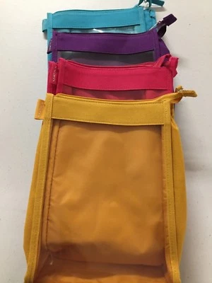 NUEVO❤4 PIEZAS❤Matrix❤Biolage❤Estuche de maquillaje❤Bolsa grande❤Con cremallera❤Bolsa de viaje❤Amarillo❤Rosa❤Azul Foto 1 de 3