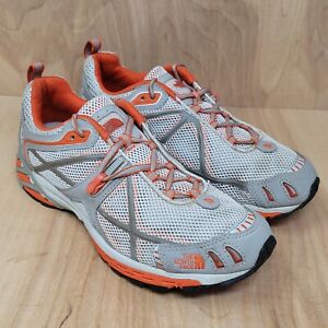 The North Face Women’s Sneakers Size 9.5 M running Shoes Orange Gray Casual