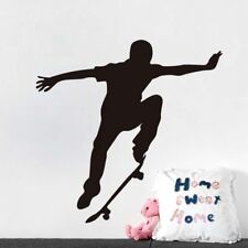 Fashion Skate Wall Decal Vinyl Skate Board Extreme Sports Wall Sticker Removable