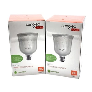 2 x Sengled Pulse Satellite LED JBL Speaker Bayonet B22 15w 600 Lumen Light Bulb - Picture 1 of 8