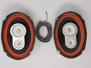 Vintage Sparkomatic SK693 3-Way 6 x 9" Deck Mount Stereo Car Speaker Set - Picture 1 of 5