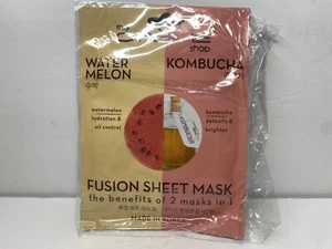 The Creme Shop Fusion Sheet Mask • Watermelon & Kombucha / Coconut & Chia - Picture 1 of 2