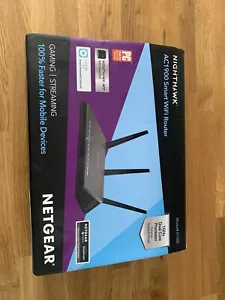 NETGEAR R7000-100PAS Nighthawk AC1900 1300 Mbps Wireless AC Router - Picture 1 of 6
