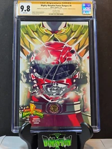 MIGHTY MORPHIN POWER RANGERS #0 VARIANTE COMICSPRO CGC SS 9.8 FIRMADO HIGGINS JOHN - Imagen 1 de 4