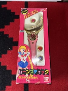 Vintage 1992 Bandai Sailor Moon Moon Stick Moon Healing Escalation Toys JAPAN - Picture 1 of 14