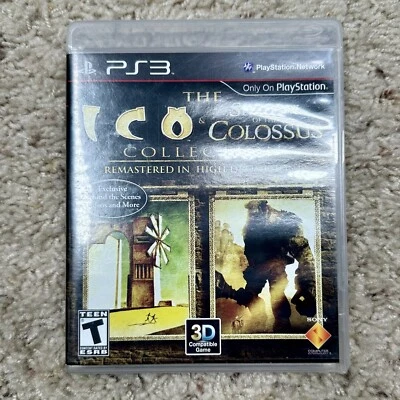Ico & Shadow Of The Colossus Collection Playstation 3 PS3 PREOWNED COMPLETE CIB - Image 1 of 4