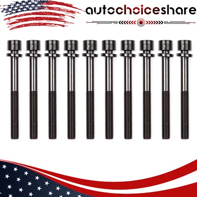 Juego de 10 pernos de cabeza para Isuzu Rodeo Rodeo Sport 2,2 L 1998-2003 ES72906-1 Foto 1 de 4