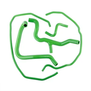 Green For 2005-2012 Ford Focus Mk2 ST225 Silicone Radiator Coolant Hoses Kit - Afbeelding 1 van 17