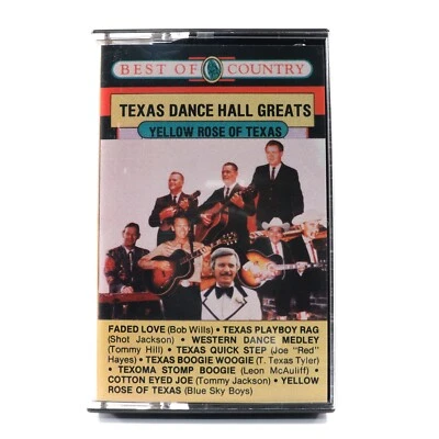 Best of Country: Texas Dance Hall Greats (Cassette Tape, 1985, Starday) N5-2214 Foto 1 de 4