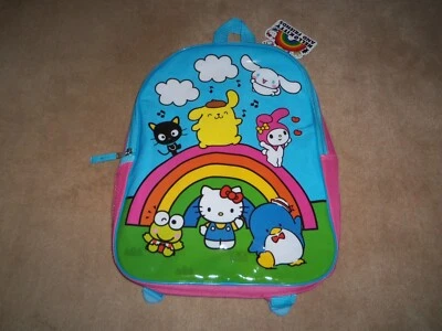 НОВЫЙ, HELLO KITTY И ДРУЗЬЯ 15» РЮКЗАК С БОКОВЫМ КАРМАНОМ - Изображение 1 из 3