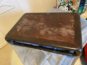 Vintage Japan wooden rectangular stand - Picture 1 of 8