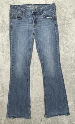 American Eagle Jeans Artist Super Stretch Flare Women's Size 10 Dark Wash - Image 1 of 4