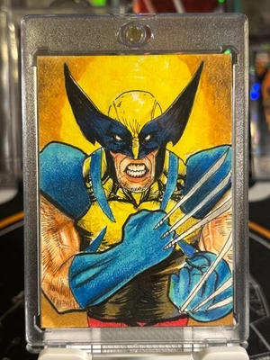Wolverine Artist Sketch Card Rafael Cardenas Auto 1/1 🔥 - Image 1 of 2