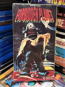 Forbidden Planet (VHS, 1956/1999) Remastered Edition SCI-FI Leslie Nielsen NEW - Picture 1 of 5