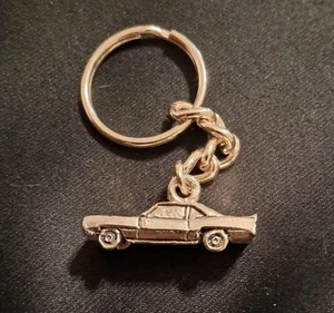 Vintage RARE Chevrolet Camaro Super Chevy Car Brass 3d Keychain Muscle Car Promo - Picture 1 of 10