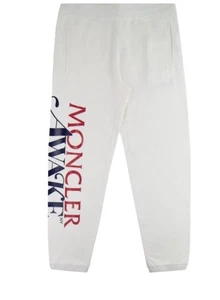 Pantalones deportivos Moncler 1952 Awake blancos con logotipo aplicado para hombre  - Imagen 1 de 17